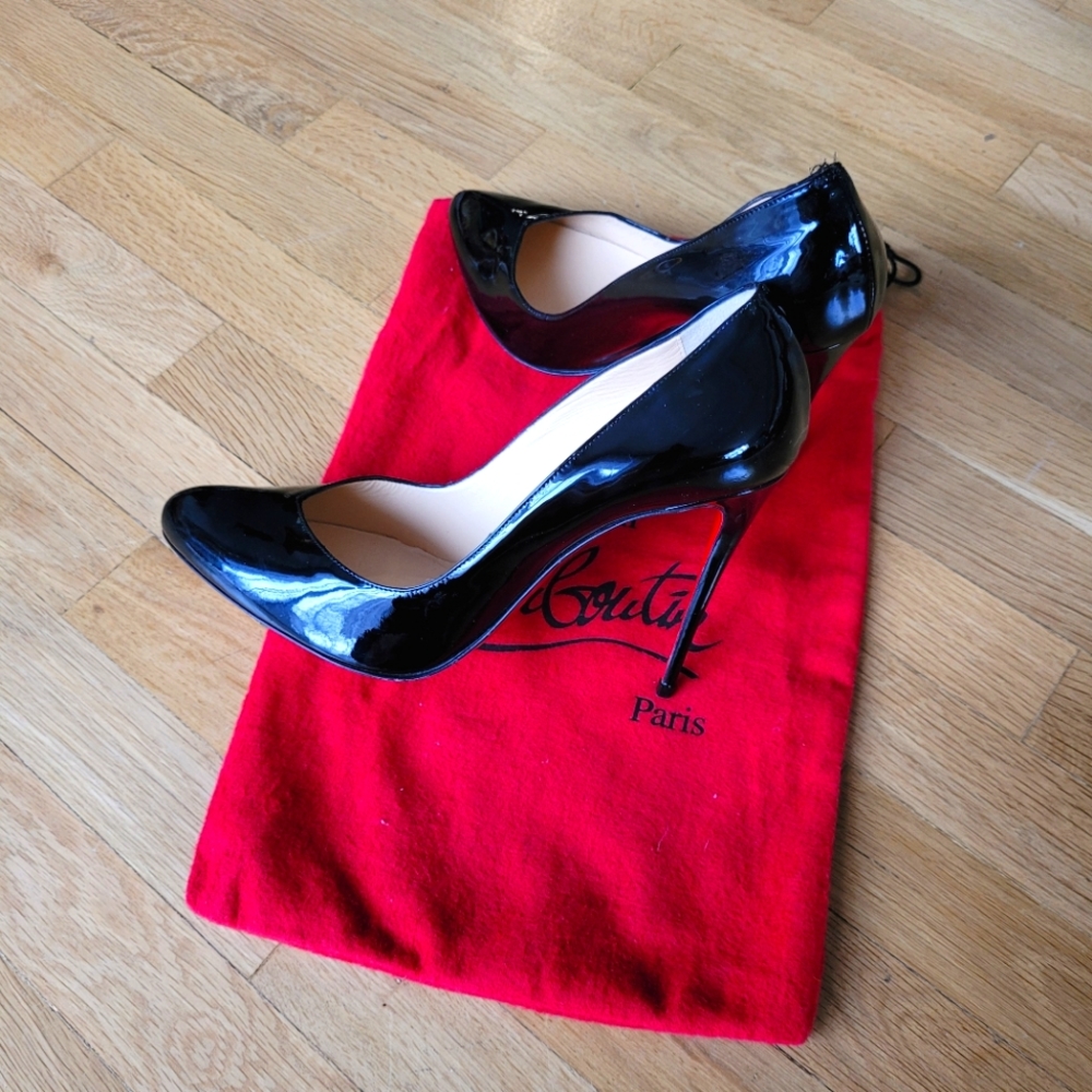 Christian Louboutin Corneille Patent Leather Heels